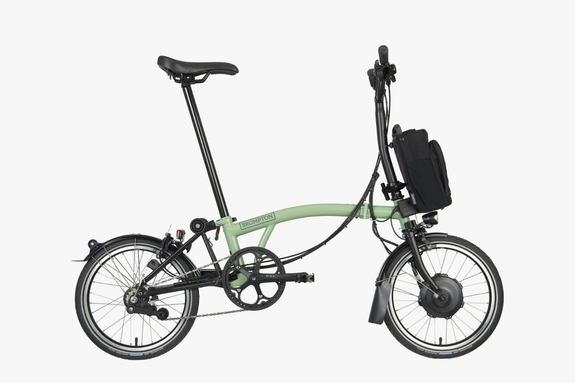 Brompton Electric C Line Explore Mid 6 Speed 2023 Folding Bike