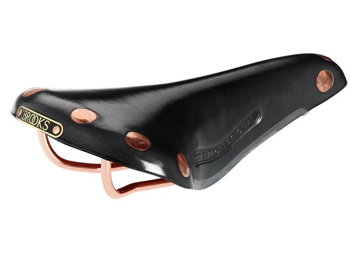 brooks copper saddle