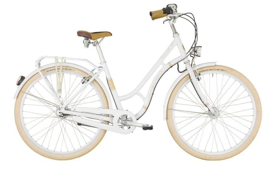white retro bike