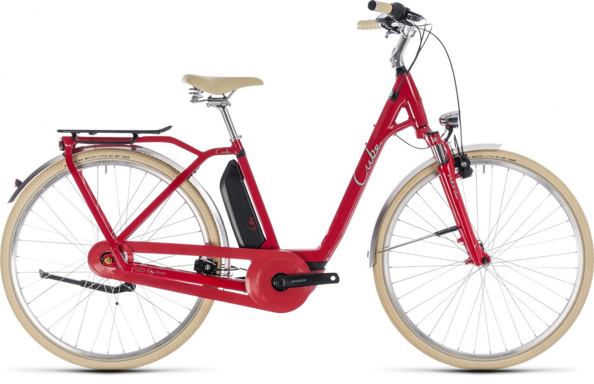 cube fahrrad ebike damen hybrid one