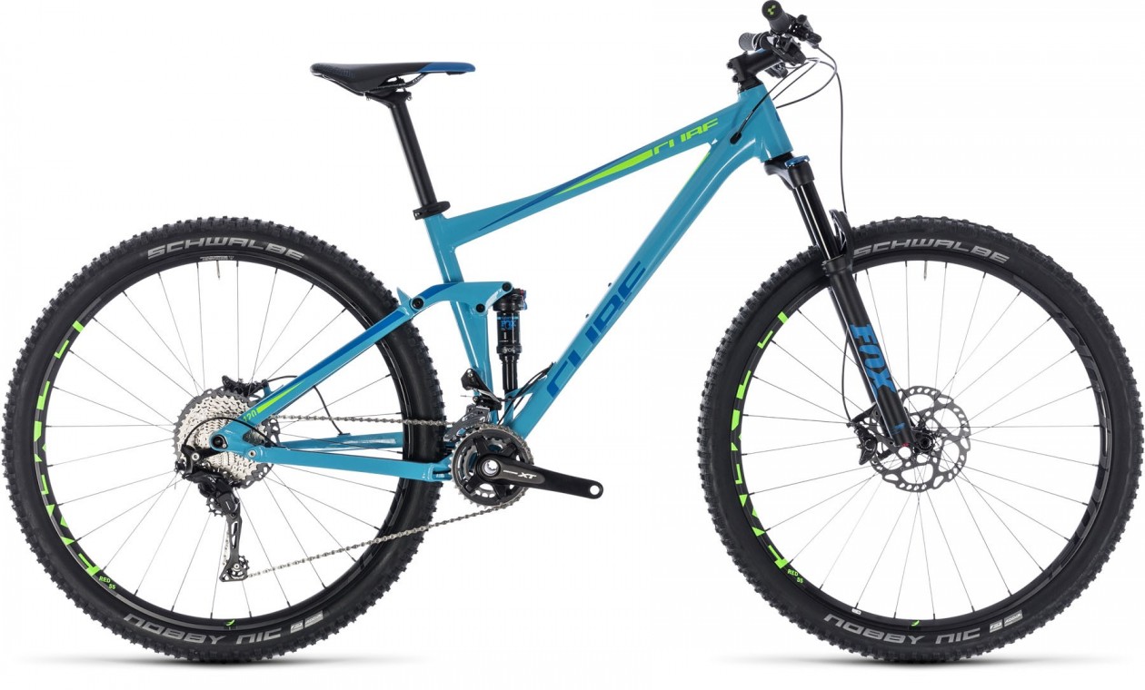 cube hanzz 190 race 27.5 suspension bike 2018