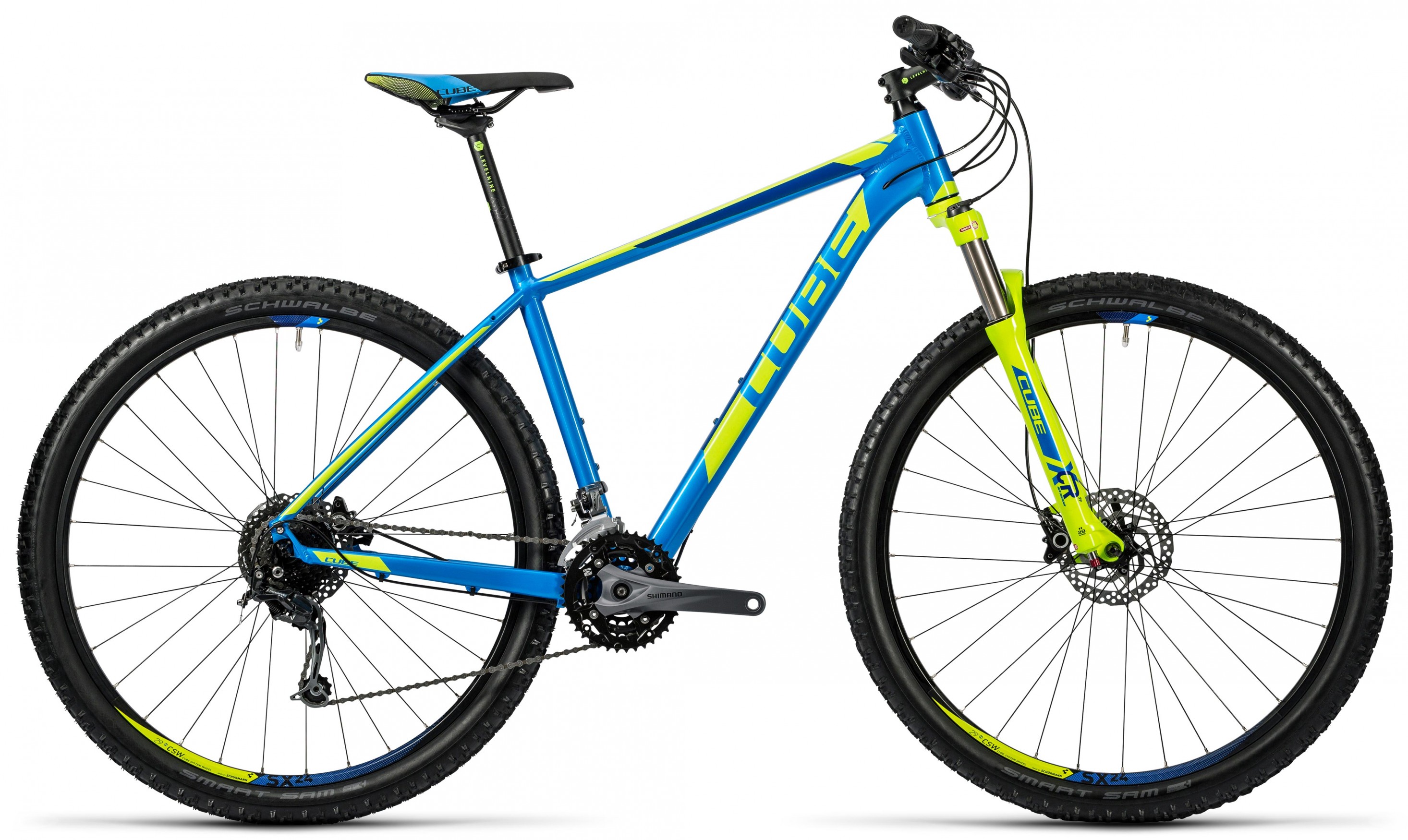 Cube Analog 27  5  Blue 2022 650B 27  5  Mountain Bike 