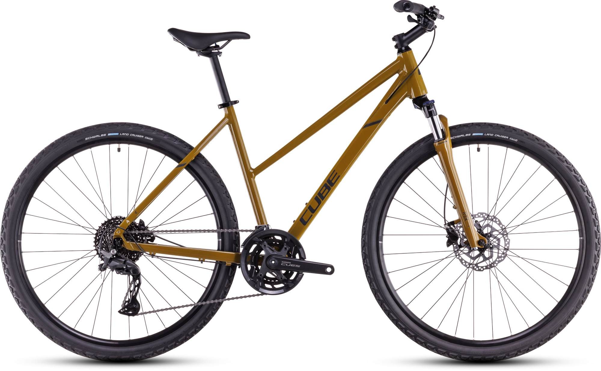 Cube Nature Pro trapezium 2025 Hybrid Damian Harris Cycles E bike specialist Cardiff UK