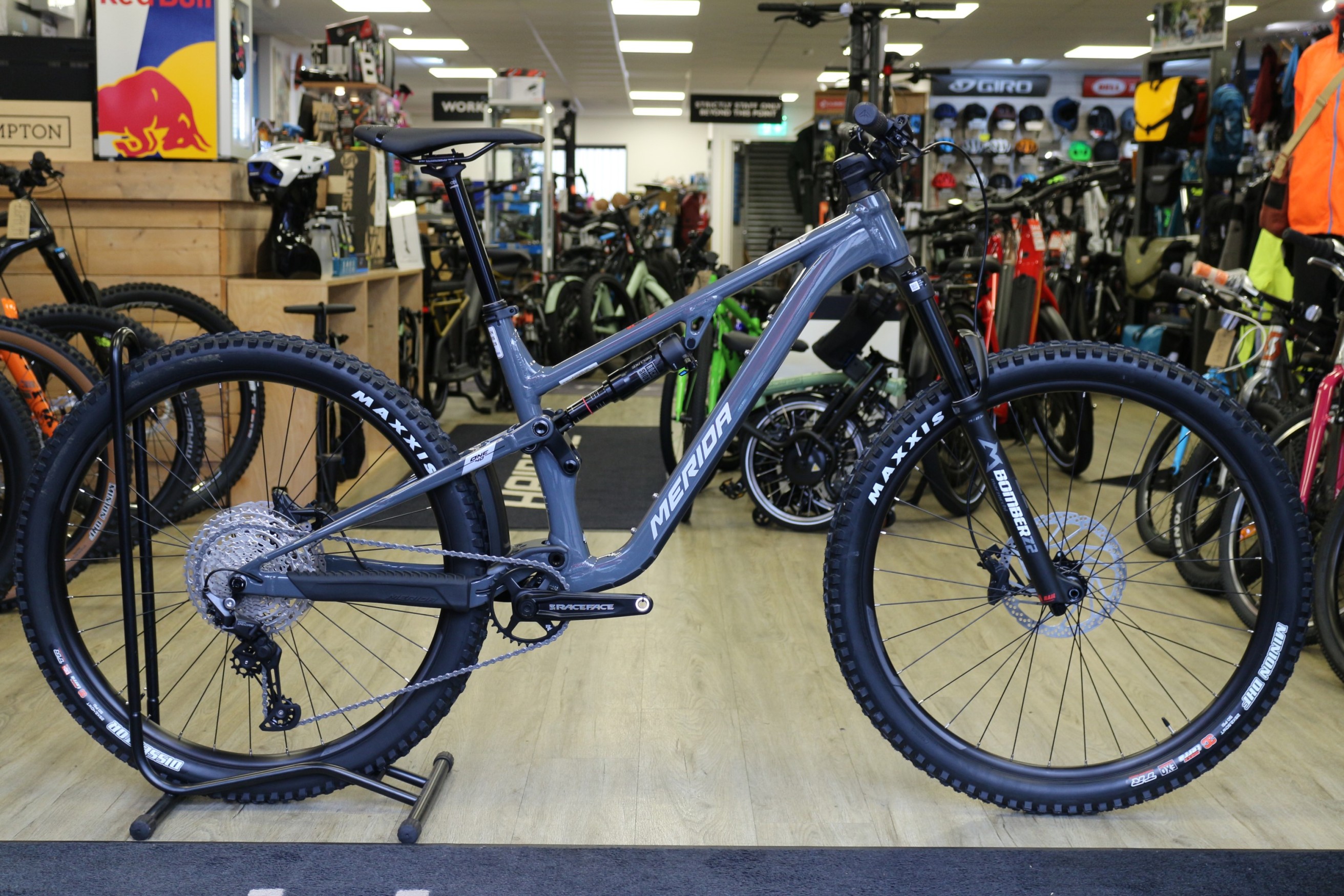 Merida One Forty 500 2023 Mountain Bike Damian Harris Cycles E bike specialist Cardiff UK