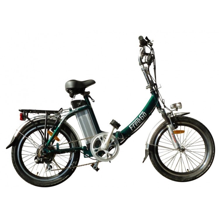 FreeGo Folding - Green 16Ah - 2015 | Electric Bikes from £800