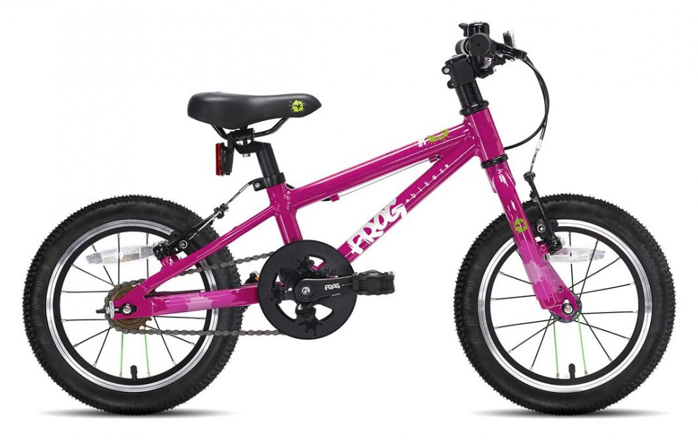 pink 14 inch bike
