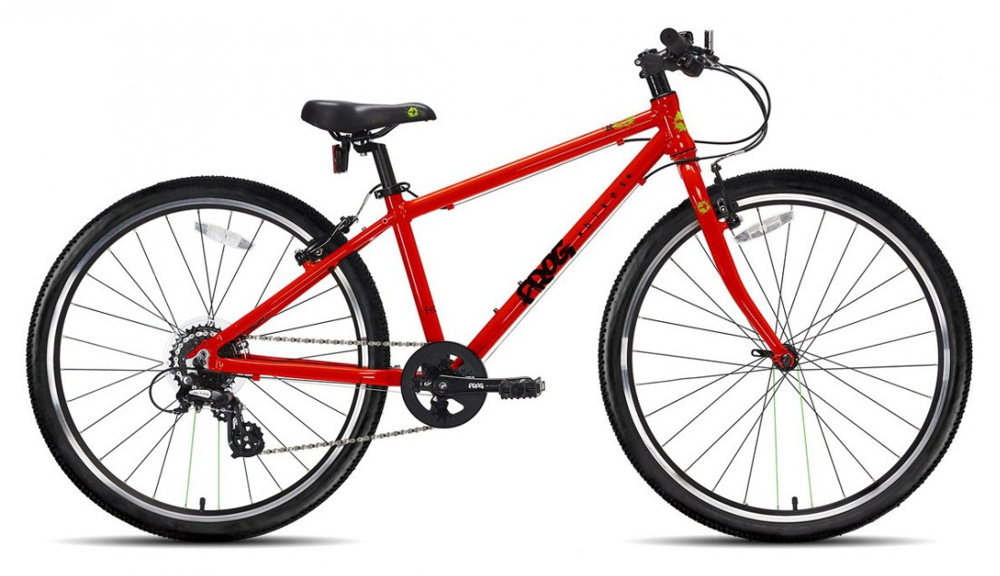 26 inch red bike