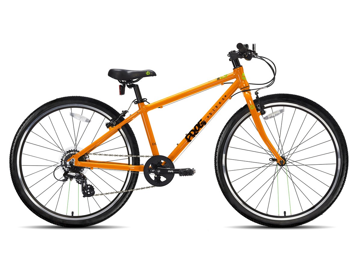 girls orange bike