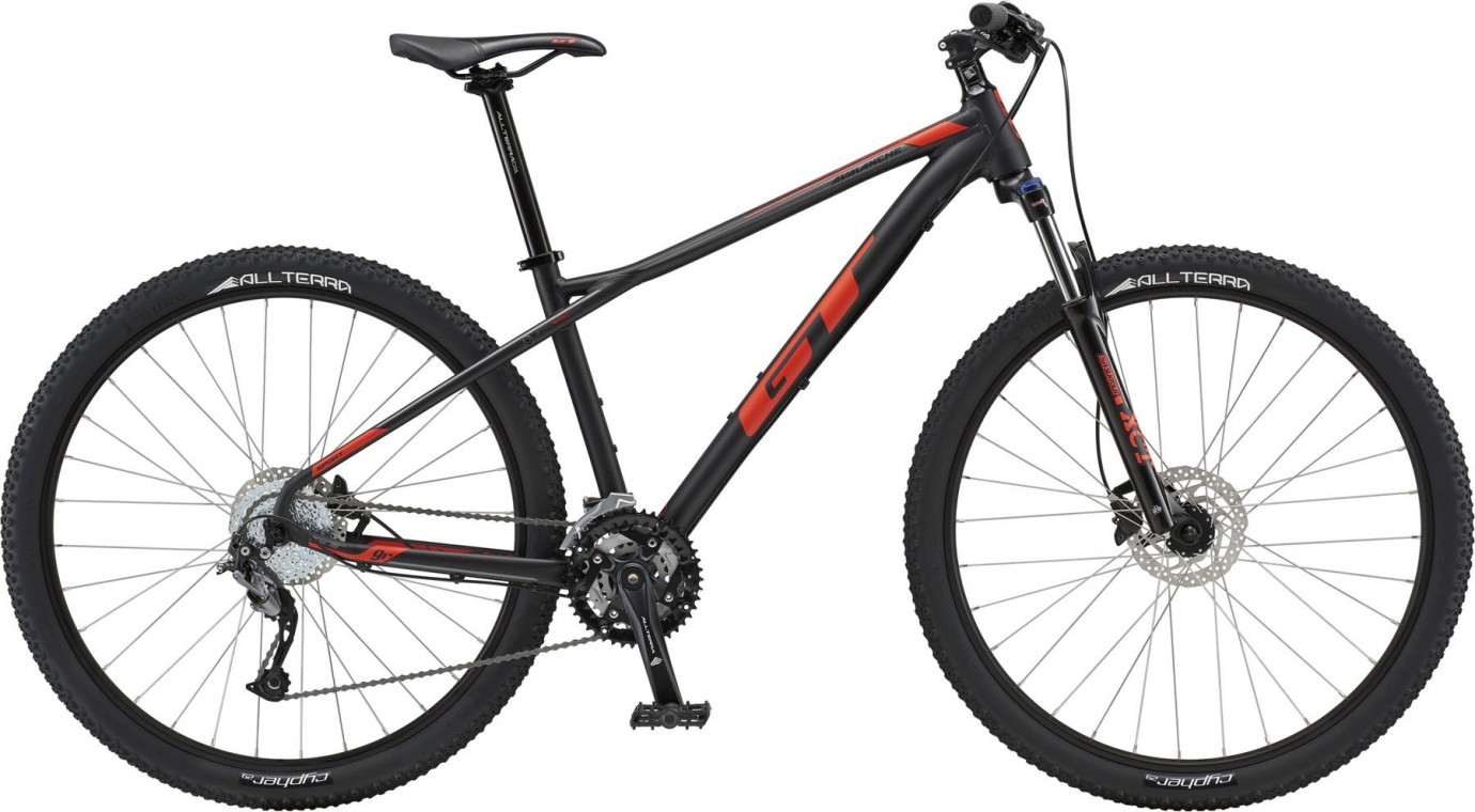 blue gt mountain bike