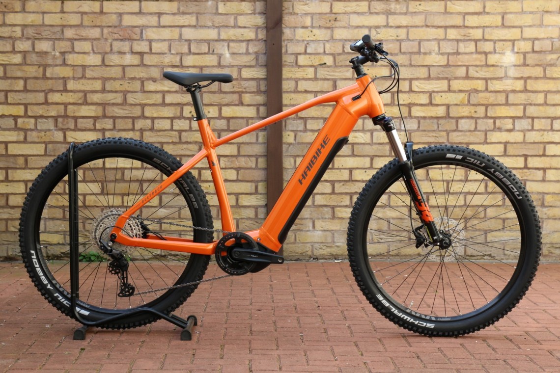 Orange electric bike online