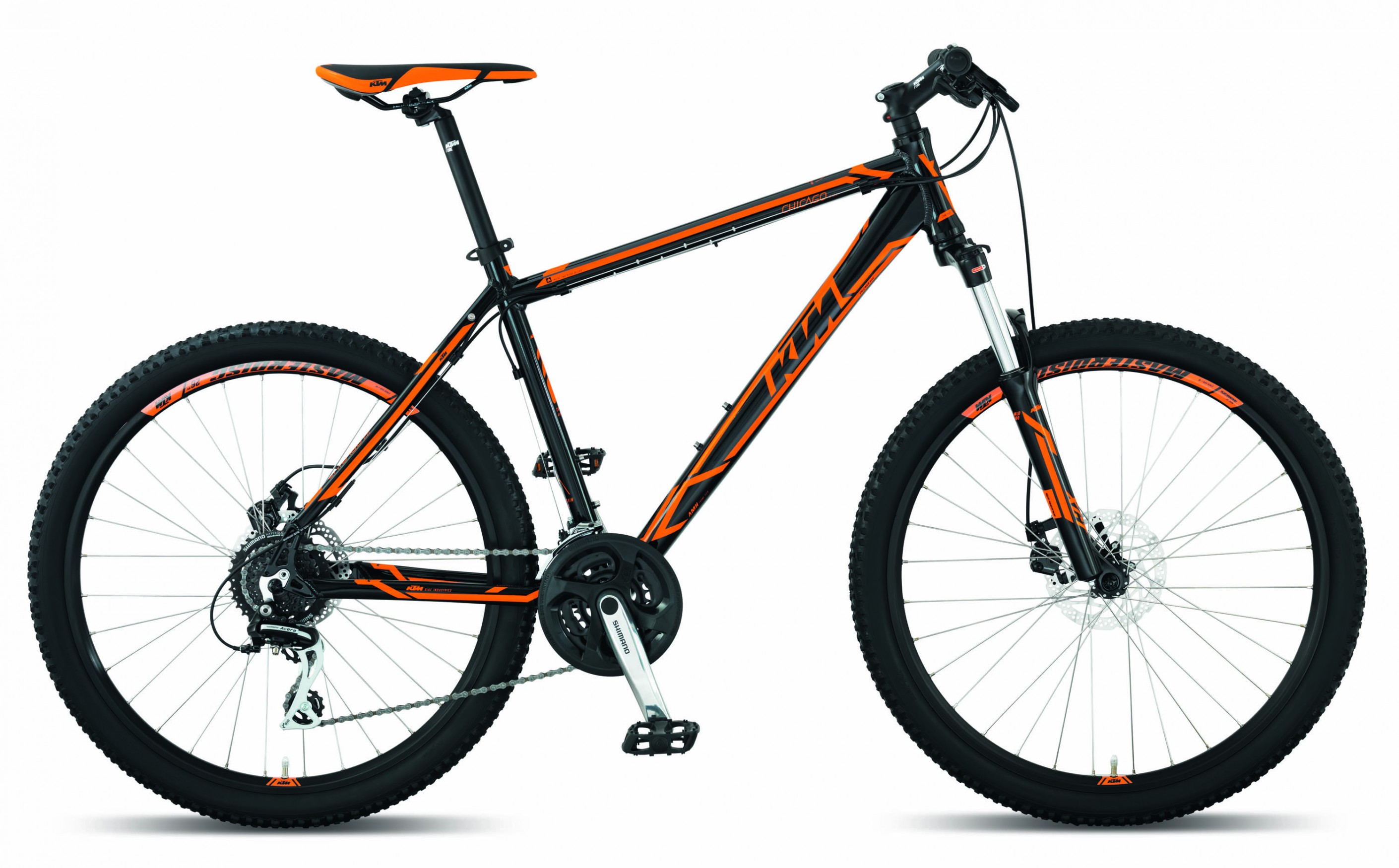 KTM Chicago Mechanical Disc - 2014 Hardtail Mountain Bike | Damian ...