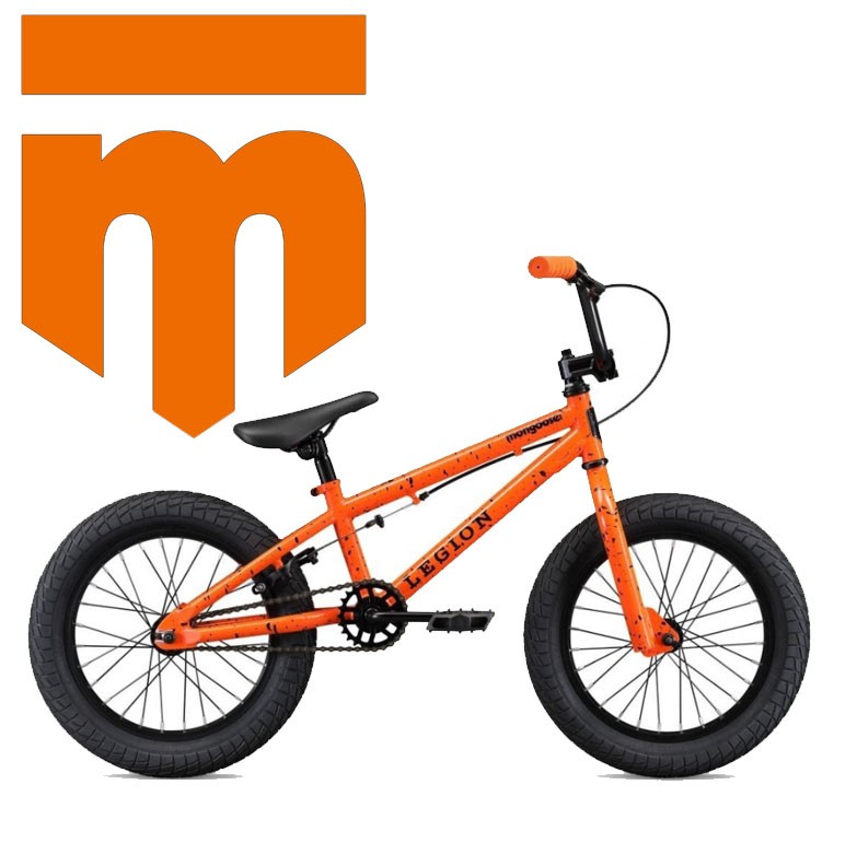 mongoose orange bmx bike