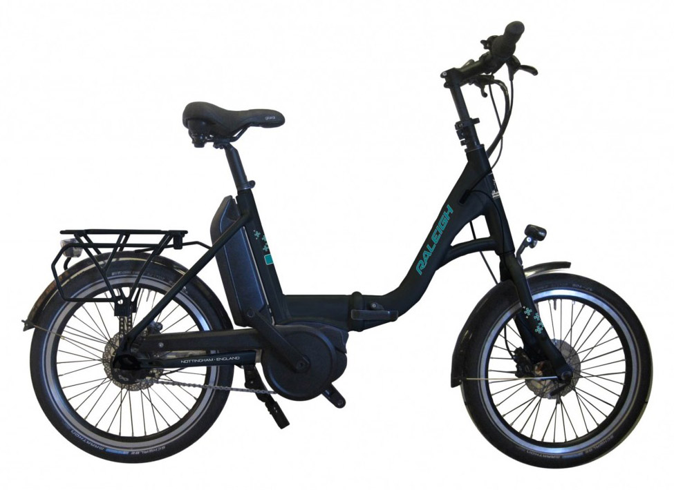 raleigh folding ebike