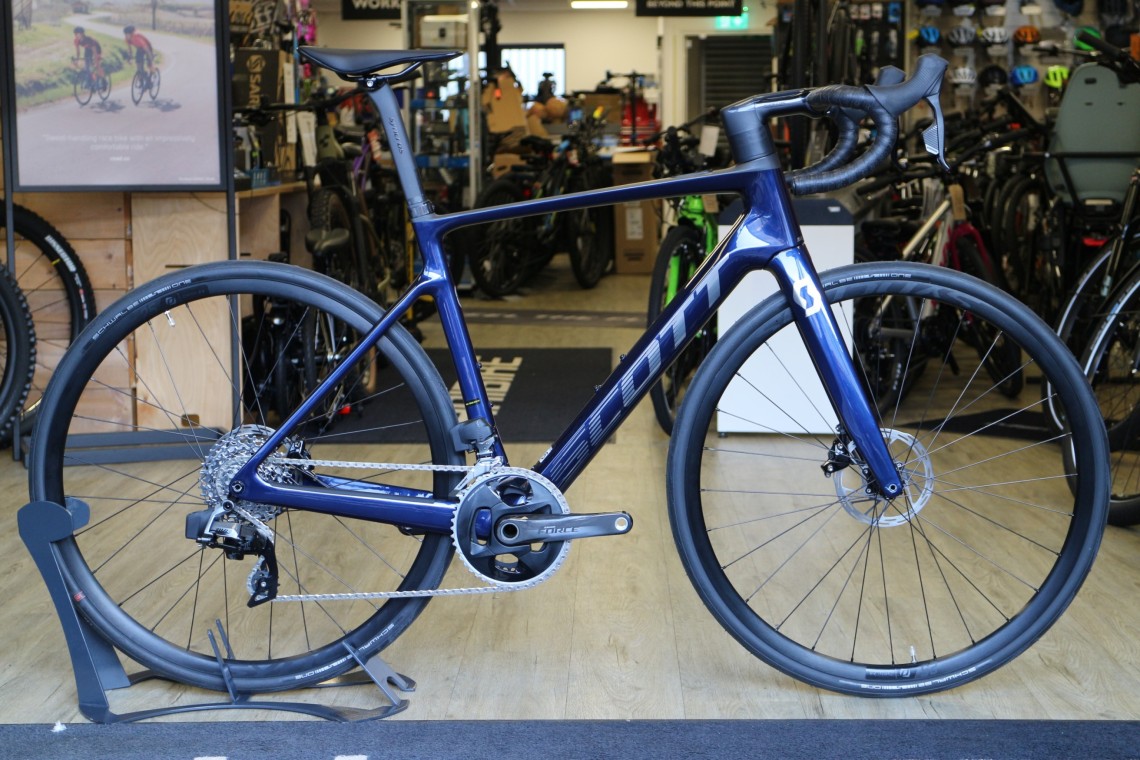 Scott bike blue hot sale