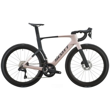 Scott Foil RC 10 - Champagne Pink-Carbon Black 2027 Road Bike Scott Foil RC 10 - Champagne Pink-Carbon Black 2027 Road Bike Road Bike