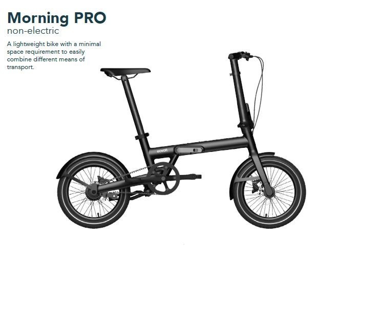 Eovolt Morning Pro 2024 Folding Bike Electric